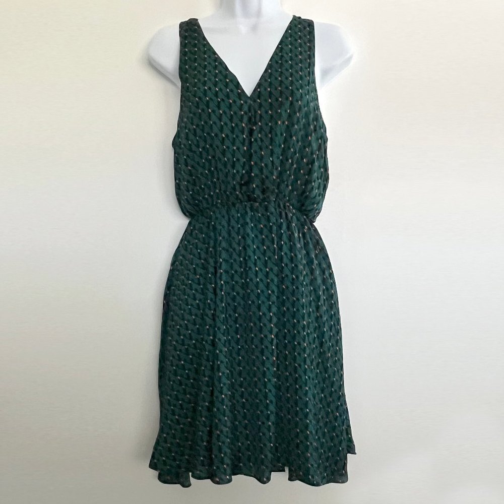 SMWardrobe Faux Wrap Sleeveless Dress